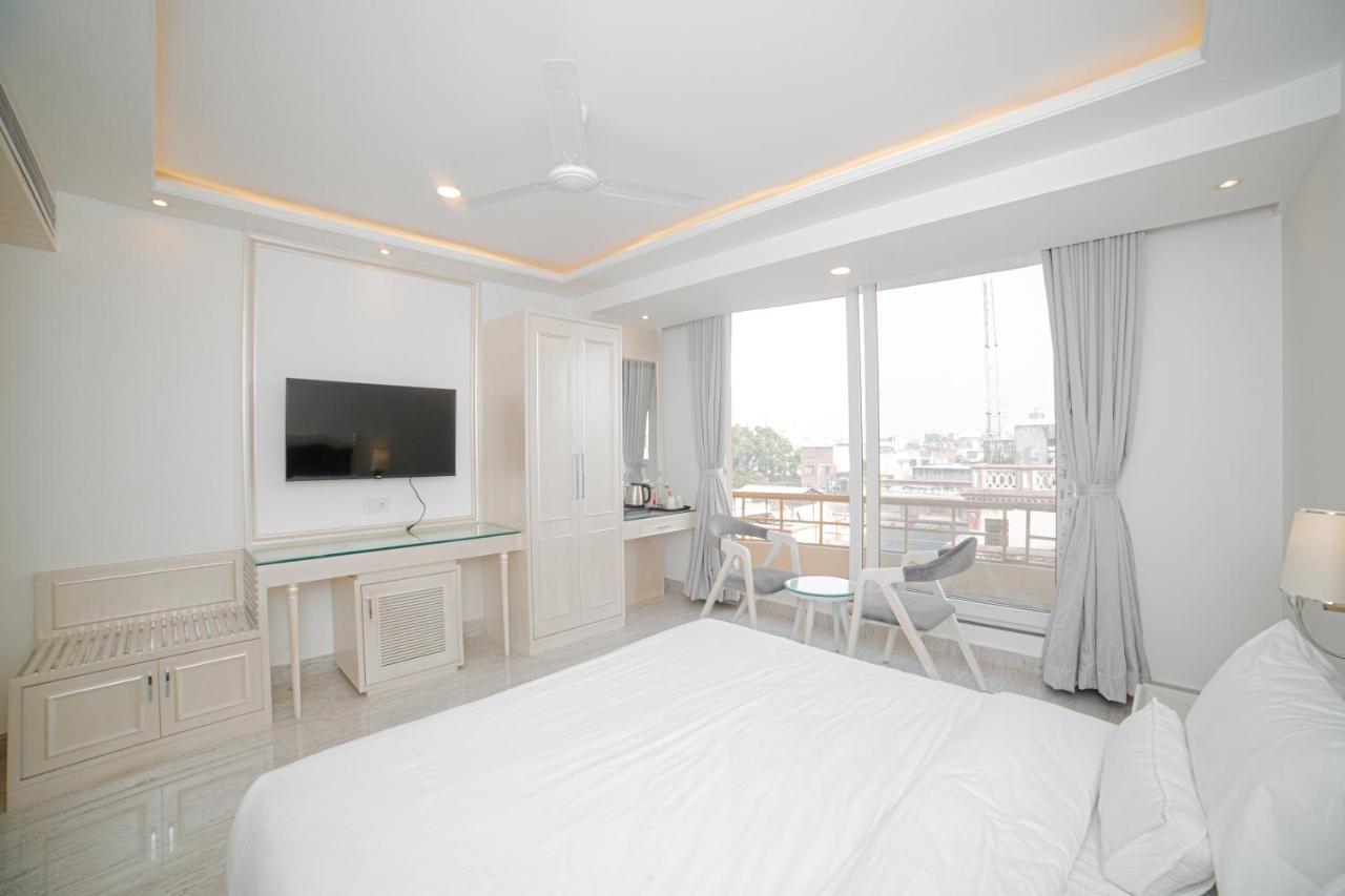 Pearl Courtyard Hotel Benares Buitenkant foto